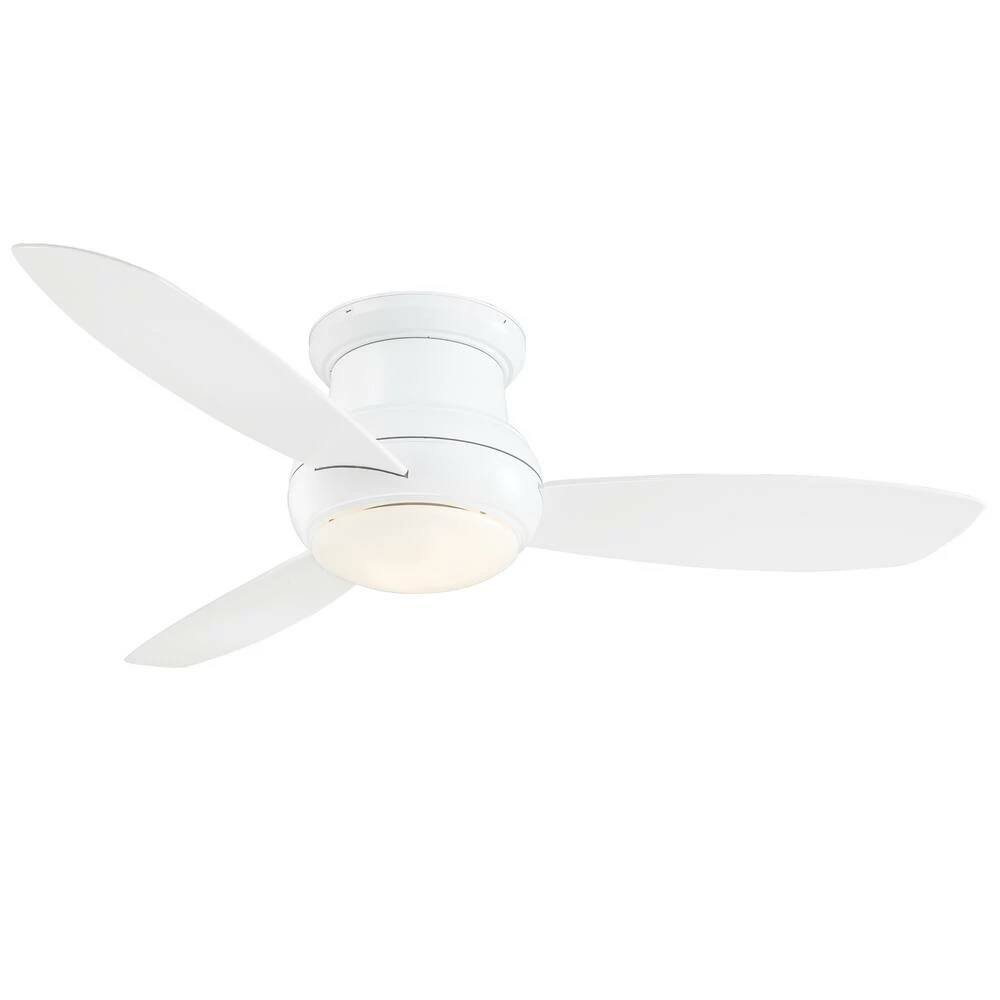 New ✔️ Minka Aire Concept™ II 51.30W 3-Blade Ceiling Fan with 52 in. Blade Span in White 🎁
