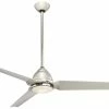 Best deal 👏 Minka Aire Java 54 in. 47W 3-Blade Ceiling Fan with LED Light in Polished Nickel 🎁