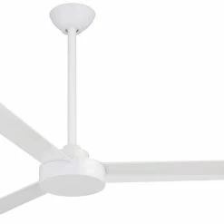 Outlet 🛒 Minka Aire Roto 3-Blade Ceiling Fan in Flat White 🌟