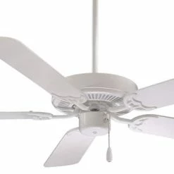 Brand new ❤️ Minka Aire Contractor® 52 in. 5-Blade Indoor Ceiling Fan in White 👍