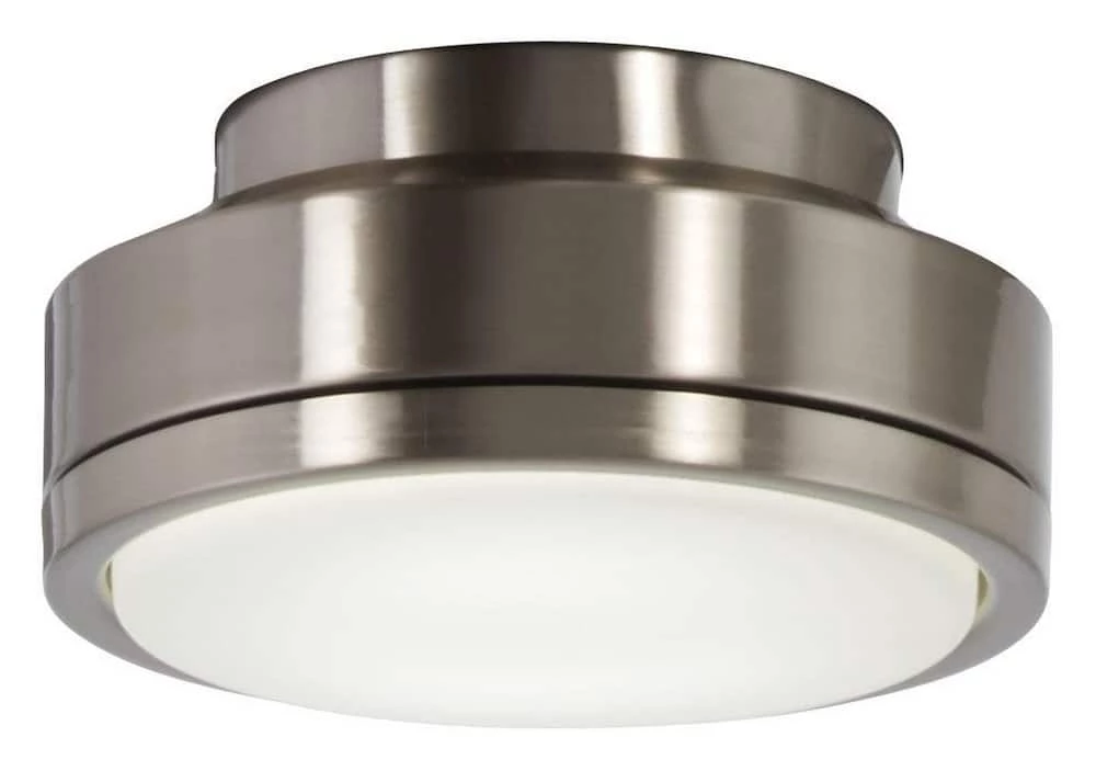Best deal π Minka Aire Rudolph 16W 1-Light LED Ceiling Fan Light in Brushed Nickel π