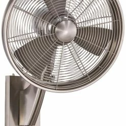 Best Sale 🎉 Minka Aire 43.2W 3-Blade Ceiling Fan with 16 in. Blade Span in Brushed Nickel 😉