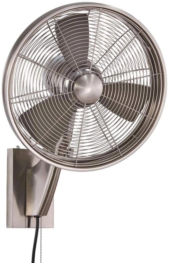 Best Sale ๐ Minka Aire 43.2W 3-Blade Ceiling Fan with 16 in. Blade Span in Brushed Nickel ๐