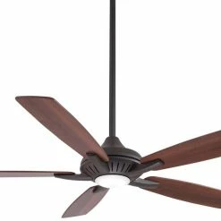 Best deal 🤩 Minka Aire Dyno 5-Blade Ceiling Fan in Oil Rubbed Bronze 😉