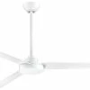 Cheapest 🔥 Minka Aire Roto XL 3-Blade Ceiling Fan with 62 in. Blade Span in Flat White 👏