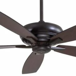 Outlet 🌟 Minka Aire Kola-XL 5-Blade Ceiling Fan in Kocoa 🥰