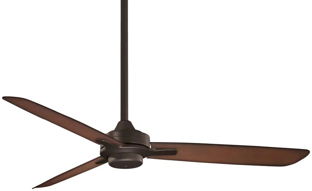 New ✨ Minka Aire Rudolph 52 in. 84.94W 3-Blade Ceiling Fan in Oil Rubbed Bronze 🤩