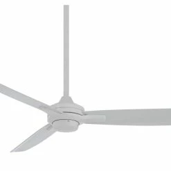 Flash Sale 😍 Minka Aire Rudolph 85W 3-Blade Ceiling Fan in Flat White 💯