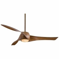Buy 👏 Minka Aire Artemis™ 3 Blades 58 in. Indoor Ceiling Fan in Distressed Koa ⌛