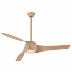 Cheap ❤️ Minka Aire Artemis™ 3 Blades 58 in. Indoor Ceiling Fan in Maple 😀