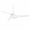 Best reviews of 🥰 Minka Aire Artemis™ 3 Blades 58 in. Indoor Ceiling Fan in White 👏