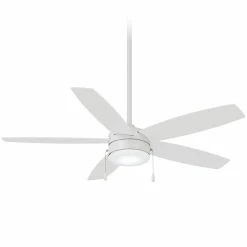 Brand new ❤️ Minka Aire Airetor 52 in. 5-Blade Indoor/Outdoor Ceiling Fan in Flat White 😀