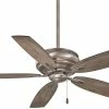 Coupon 🎉 Minka Aire Timeless 69.27W 5-Blade Ceiling Fan with 54 in. Blade Span in Burnished Nickel ⌛
