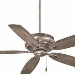 Coupon 🎉 Minka Aire Timeless 69.27W 5-Blade Ceiling Fan with 54 in. Blade Span in Burnished Nickel ⌛