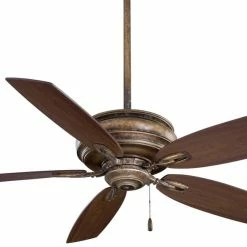 Outlet 😍 Minka Aire Timeless 5-Blade Ceiling Fan in French Beige 🌟