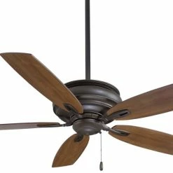 Discount ✨ Minka Aire Timeless 5-Blade Ceiling Fan in Oil Rubbed Bronze 💯