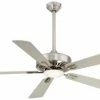 Top 10 ⌛ Minka Aire Contractor® 52 in. 5-Blade Ceiling Fan in Brushed Nickel 😀