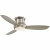 Flash Sale ✔️ Minka Aire Concept™ II 62.46W 3-Blade LED Ceiling Fan with 52 in. Blade Span in Brushed Nickel 🛒