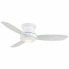 Coupon 🧨 Minka Aire Concept™ II 62.46W 3-Blade LED Ceiling Fan with 52 in. Blade Span in White 😍
