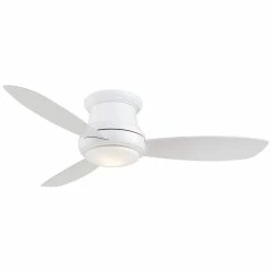 Coupon 🧨 Minka Aire Concept™ II 62.46W 3-Blade LED Ceiling Fan with 52 in. Blade Span in White 😍