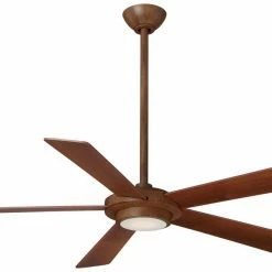 Cheap 🤩 Minka Aire Sabot 52 in. 5-Blade Ceiling Fan in Distressed Koa ✔️