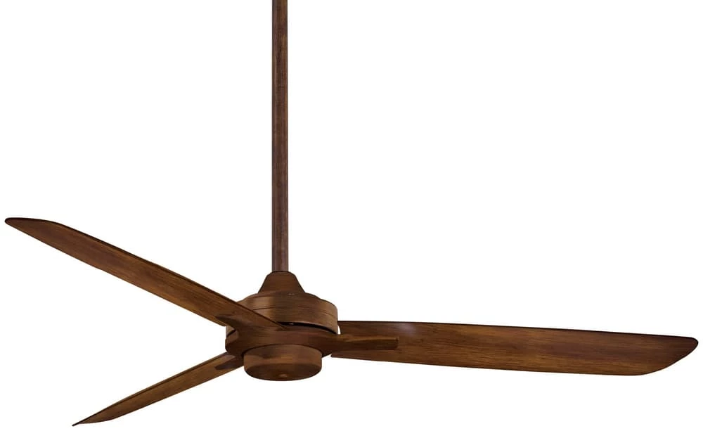 Deals ⌛ Minka Aire Rudolph 52 in. 3-Blade Ceiling Fan in Distressed Koa 🥰