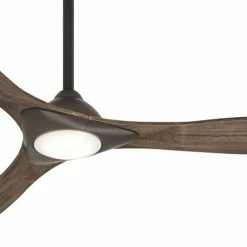 Budget 💯 Minka Aire Sleek 3 Blades 60 in. Indoor Ceiling Fan in Oil Rubbed Bronze 🔥