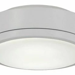 Best Sale 🧨 Minka Aire Rudolph 18W LED Ceiling Fan Light Kit in Flat White ✔️