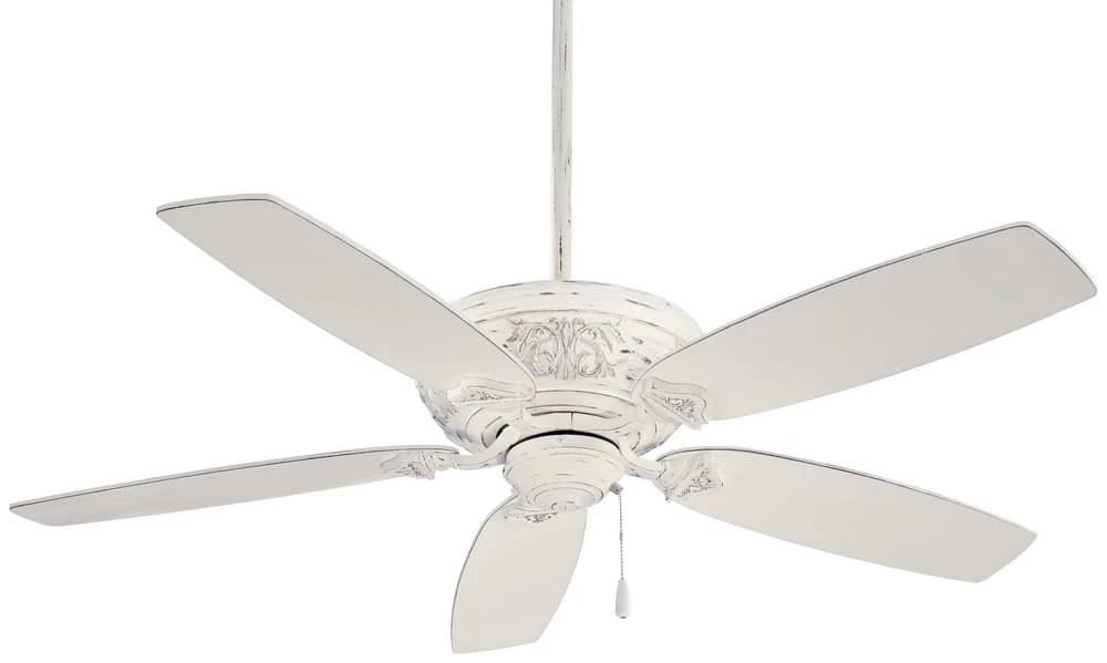 Hot Sale โจ Minka Aire Classica 52 in. 5-Blade Classica Ceiling Fan in Provencal Blanc ๐