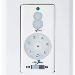 Brand new 👏 Minka Aire Signature DC Fan Wall Remote Control in White 😉