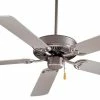 Buy 👍 Minka Aire Contractor® 42 in. 5-Blade Ceiling Fan in Brushed Steel ❤️