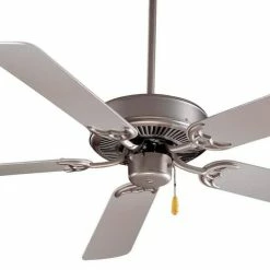 Buy 👍 Minka Aire Contractor® 42 in. 5-Blade Ceiling Fan in Brushed Steel ❤️