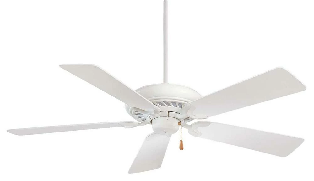 Hot Sale 🎉 Minka Aire Supra® 52 x 11-1/4 in. 5-Blade Ceiling Fan in Shell White 🌟