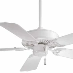 Best Sale 👏 Minka Aire Sundance™ 42 in. 5-Blade Ceiling Fan in White 😉