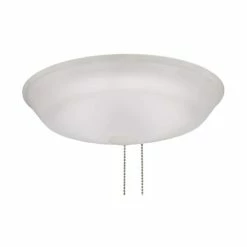 Brand new ⭐ Minka Aire Signature 26W 1-Light LED Ceiling Fan Light Kit with Etched White Glass in White 🧨