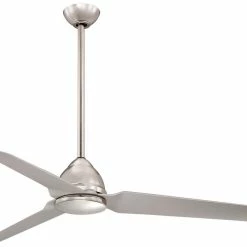 Wholesale ✔️ Minka Aire Java 3-Blade Ceiling Fan in Polished Nickel ❤️