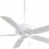 Cheap 👏 Minka Aire Sundowner® 79.3W 5-Blade Ceiling Fan in White 😀