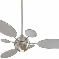 Wholesale 👍 Minka Aire Cirque™ 3 Blades 54 in. Indoor Ceiling Fan in Brushed Nickel Wet 🎁