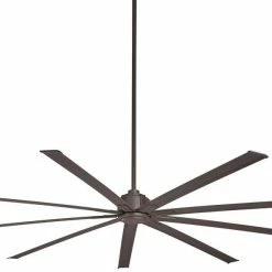 Cheap 🌟 Minka Aire Xtreme 30.48W 9-Blade Ceiling Fan with 96 in. Blade Span in Oil Rubbed Bronze 🔥