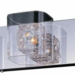 Outlet 🎁 ET2 Gem® 3-Light Bathroom Vanity Light in Polished Chrome ⭐