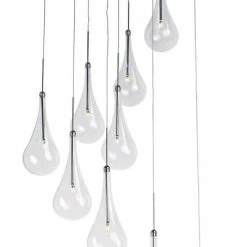 Brand new 😍 ET2 Larmes LED 16-1/2 in. 9-Light LED Pendant in Polished Chrome 🤩