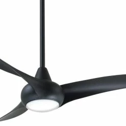 Brand new ✔️ Minka Aire Light Wave 52 in. 65.18W 1-Light LED Ceiling Fan in Coal 👍