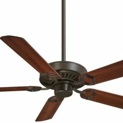 Discount 🎁 Minka Aire Ultra-Max™ 5-Blade Ceiling Fan with 54 in. Blade Span in Oil Rubbed Bronze 💯