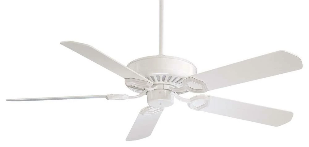 Discount ⭐ Minka Aire Ultra-Max™ 76W 5-Blade Ceiling Fan with 54 in. Blade Span in White ❤️