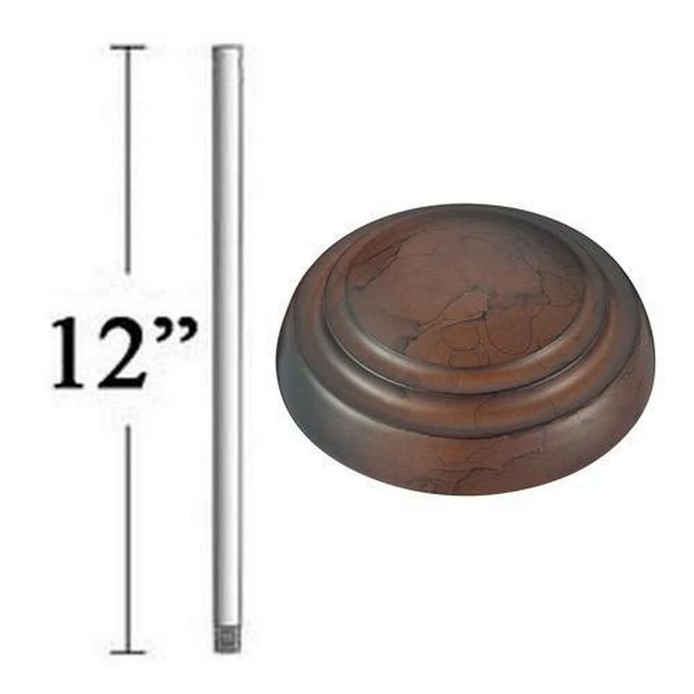 Outlet β Minka Aire 12 in. Ceiling Fan Downrod in Volterra Bronze βοΈ