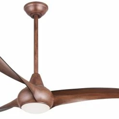 Best reviews of 🎉 Minka Aire Light Wave 3-Blade Ceiling Fan in Distressed Koa 🎉