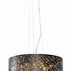Hot Sale ⌛ ET2 Inca 9-Light Double Loop Xenon Pendant in Bronze 💯