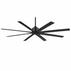 Flash Sale 🤩 Minka Aire Xtreme H2O 51.58W 8-Blade Ceiling Fan in Coal 💯