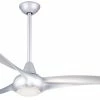Promo 👏 Minka Aire Light Wave 52 in. 3-Blade Ceiling Fan in Silver ⌛