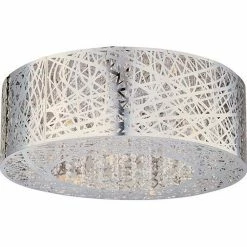 Buy 😀 ET2 Inca 2.9W 9-Light LED Flushmount Ceiling Fixture in Polished Chrome 🤩